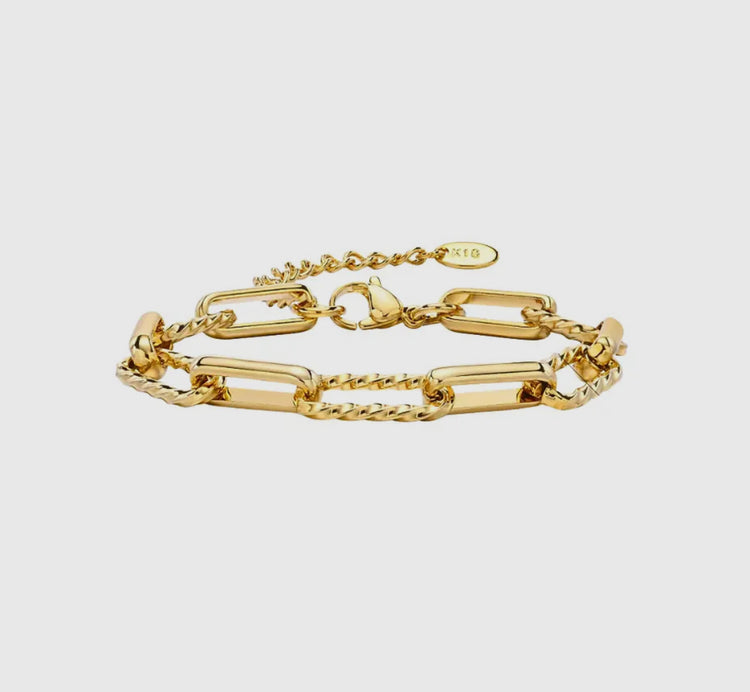 ALEXA | gold chain bracelet
